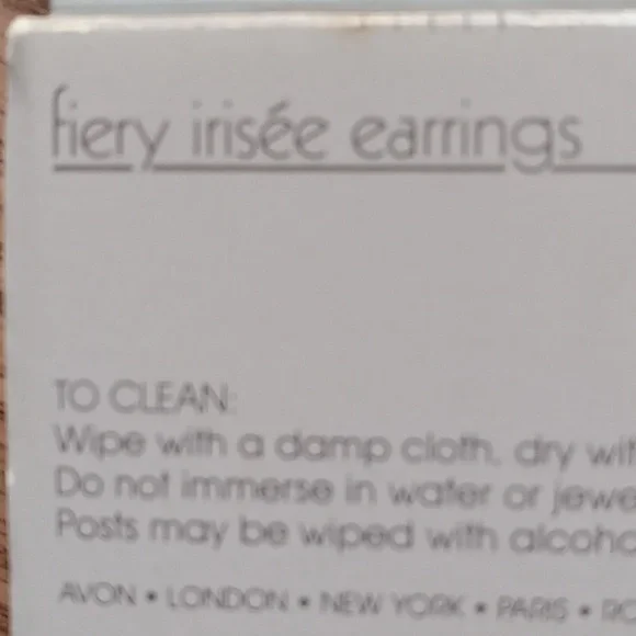 1986 vintage Sterling silver hoops n.i.b. - Picture 4 of 6